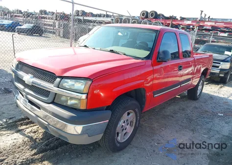 2004 Chevrolet Silverado из США, поврежденный, VIN 1GCEK19V44E136371